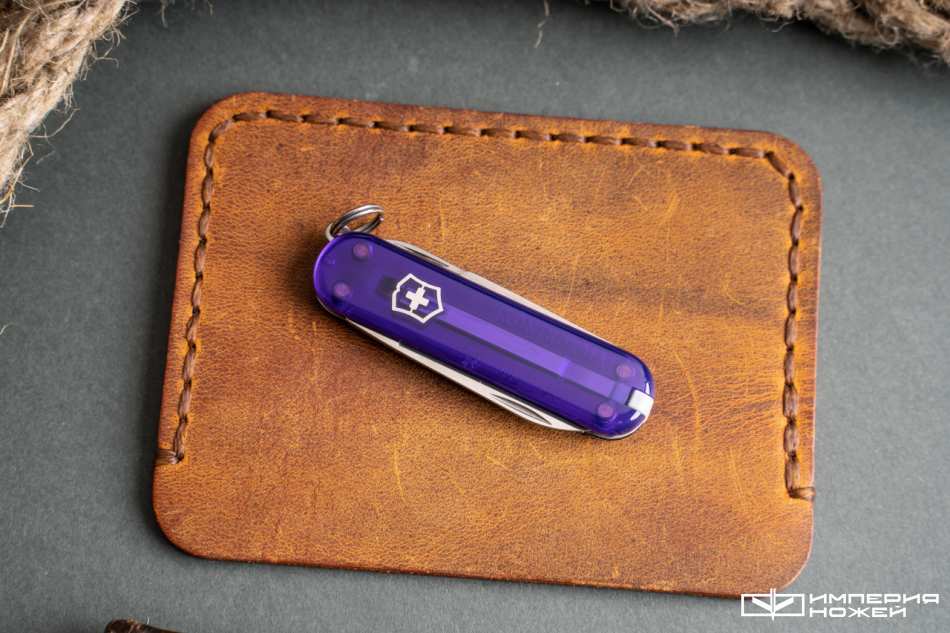Складной нож-брелок Classic SD Colors Persian Indigo – Victorinox фото 3
