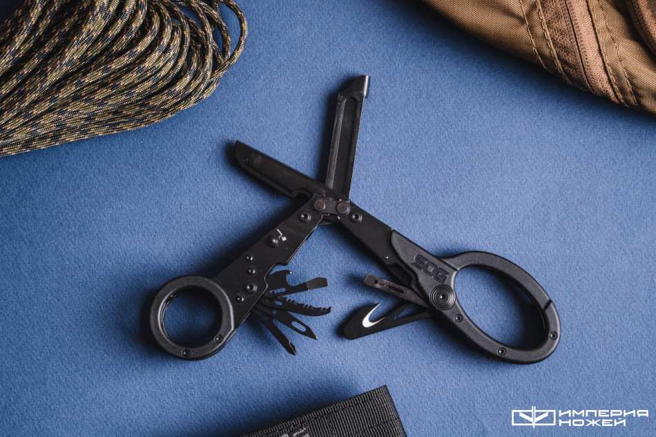 Многофункциональные ножницы для спасателей ParaShears Black – SOG