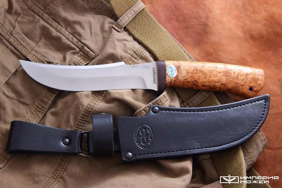 нож Клык Карельская береза – Златоуст АиР фото 2