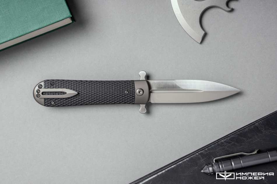 Складной нож Adimanti Samson Black Brutalica Design – Ganzo фото 2