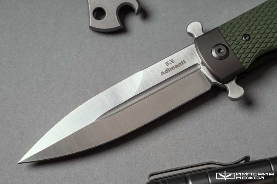 Складной нож Adimanti Samson Green Brutalica Design – Ganzo фото 3