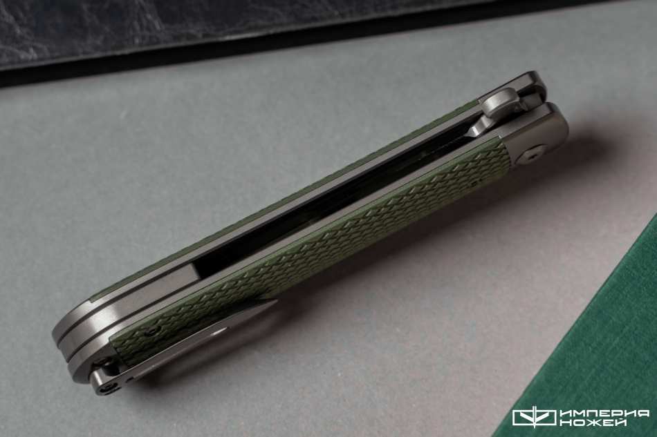 Складной нож Adimanti Samson Green Brutalica Design – Ganzo фото 6