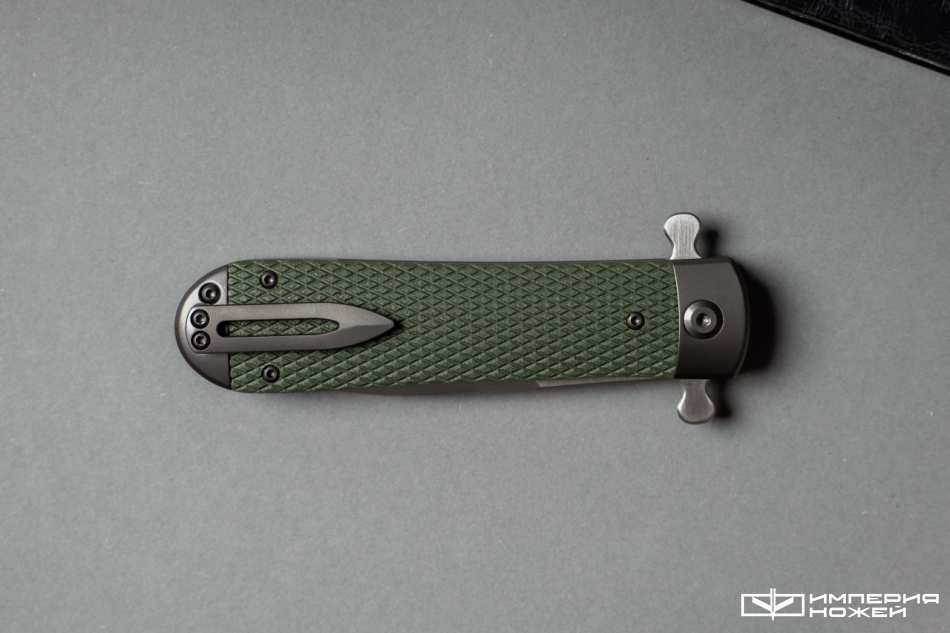 Складной нож Adimanti Samson Green Brutalica Design – Ganzo фото 9