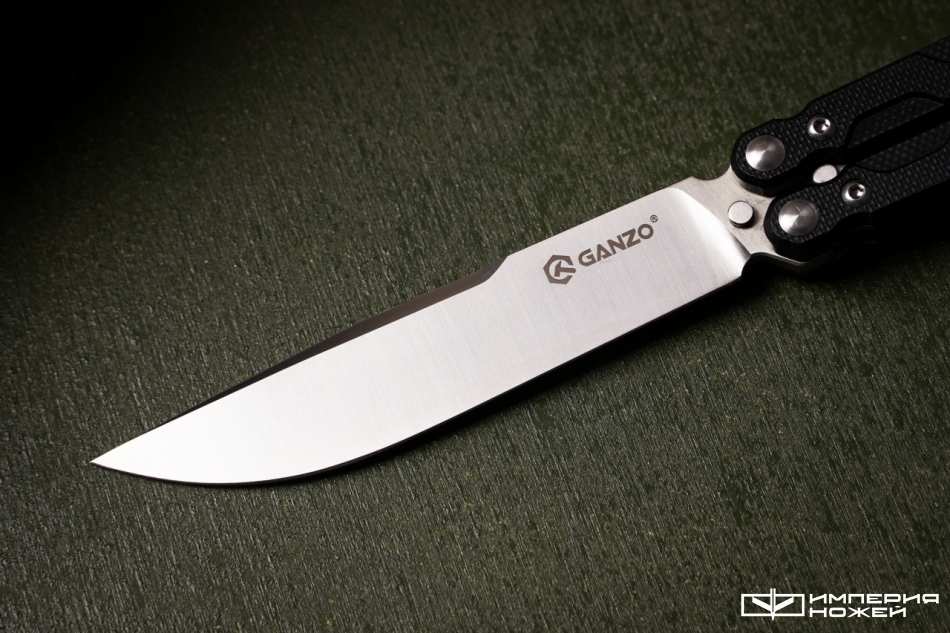 Складной нож-бабочка G766-BK – Ganzo фото 3
