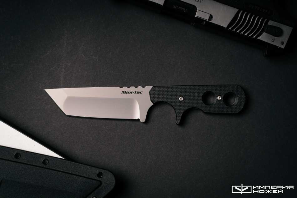 Шейный нож с фиксированным клинком Mini Tac – Cold Steel