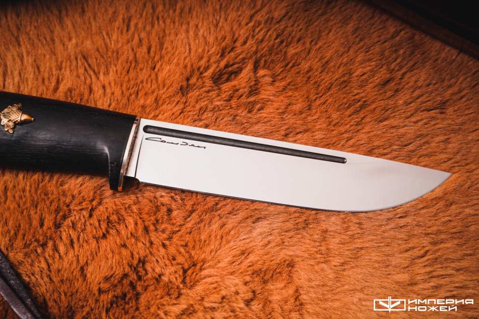 Нож с фиксированным клинком Лиман, K110, Граб – Sander фото 5