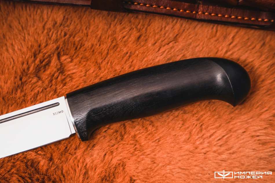 Нож с фиксированным клинком Барбус, Х12МФ, Граб – Sander фото 4