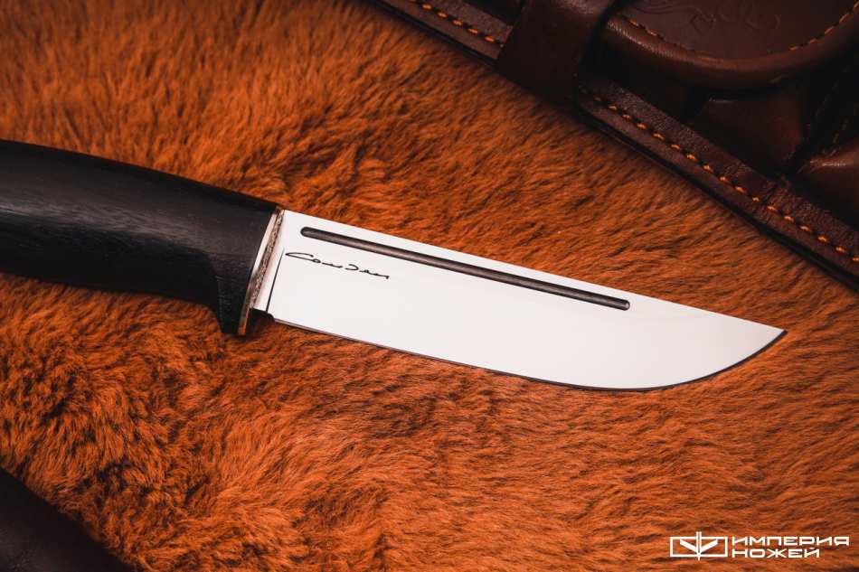 Нож с фиксированным клинком Барбус, Х12МФ, Граб – Sander фото 5
