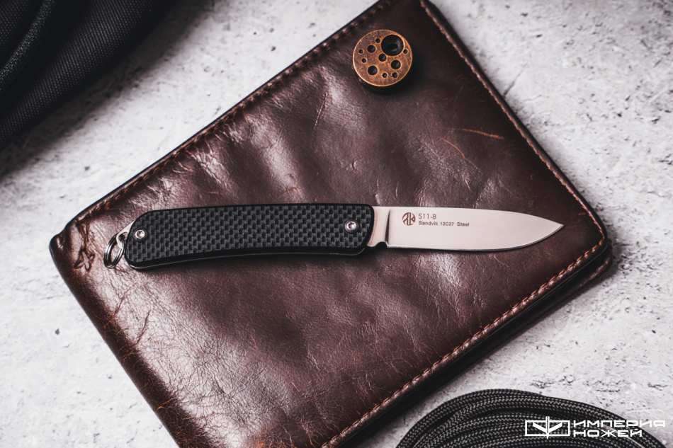 Складной нож Criterion Collection S11 Black – Ruike фото 2