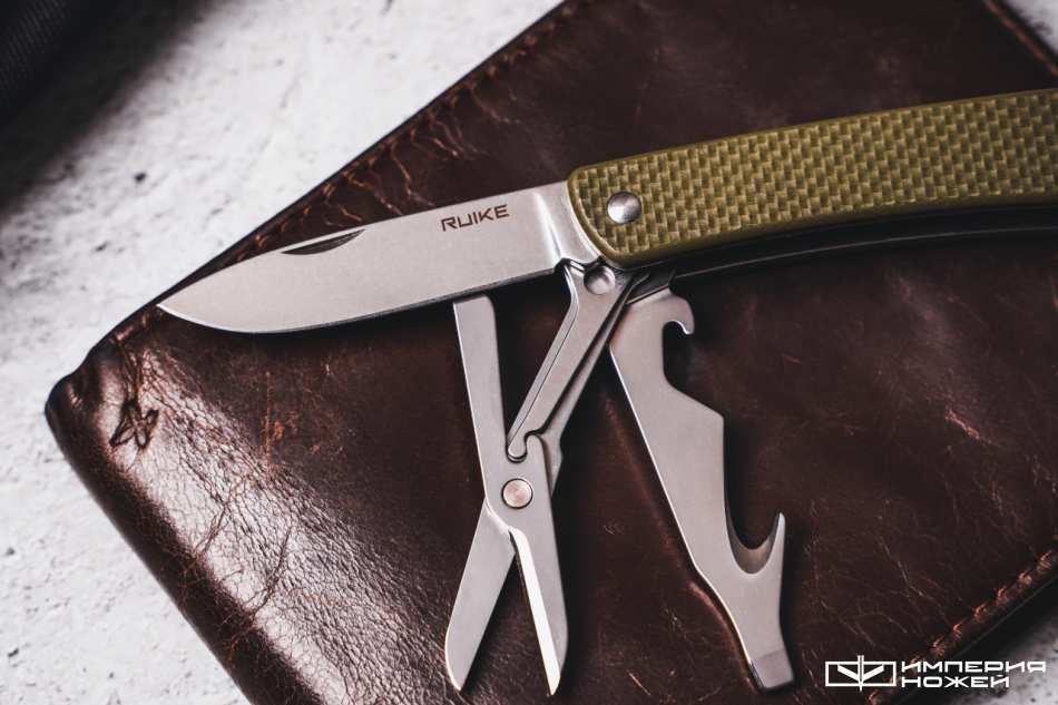 Многофункциональный нож Criterion Collection S31 Green – Ruike фото 2