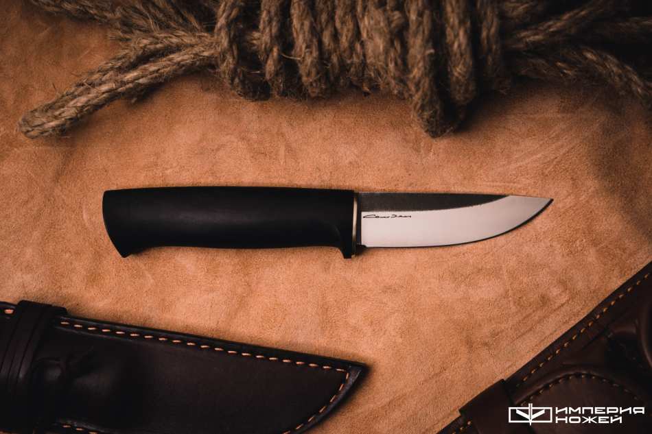 Нож с фиксированным клинком Рыбка 110х18, Граб – Sander