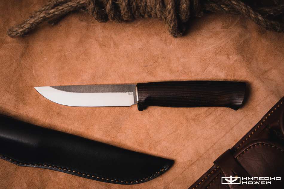 Нож с фиксированным клинком Барбус, K-110, Ясень – Sander