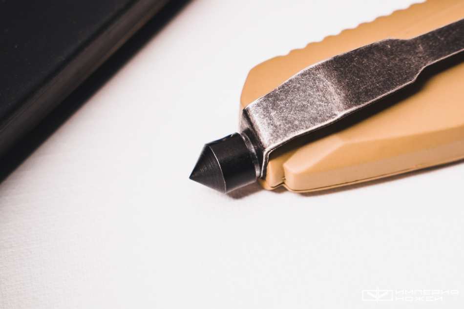 Автоматический фронтальный выкидной нож Rover Blackwash, Tan – Mr.Blade фото 3