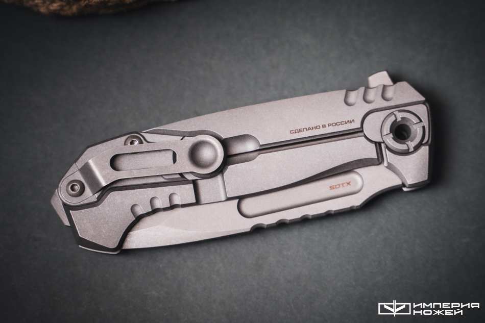 Складной нож Ultras-F Stonewash, Tan – N.C.Custom фото 4