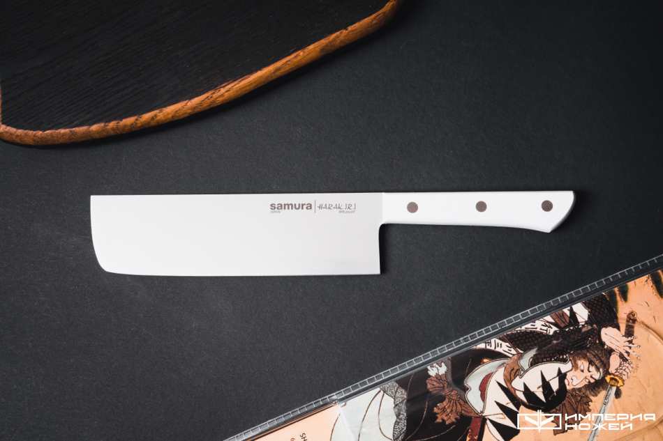 Кухонный топорик Harakiri Накири SHR-0043W – Samura