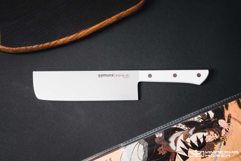 Набор из пяти кухонных ножей Harakiri SHR-0250W – Samura фото 2