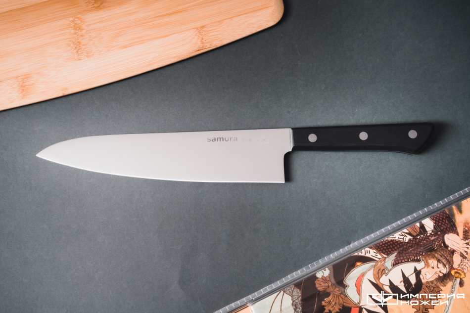 Кухонный шеф нож Harakiri SHR-0085B – Samura