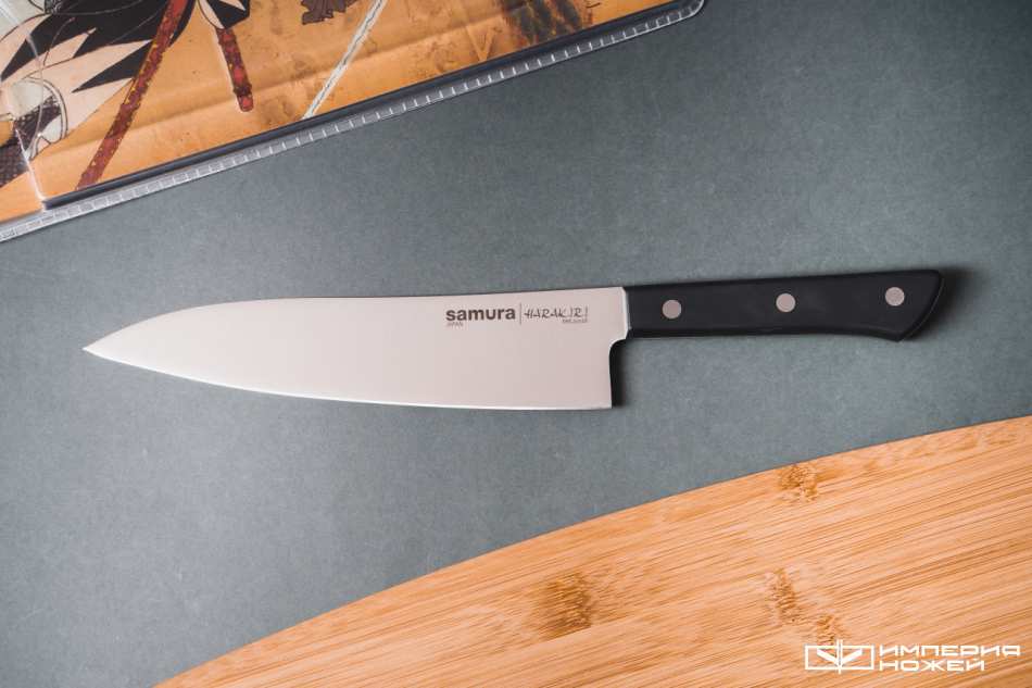 Кухонный нож Гранд Сантоку Harakiri SHR-0096B – Samura