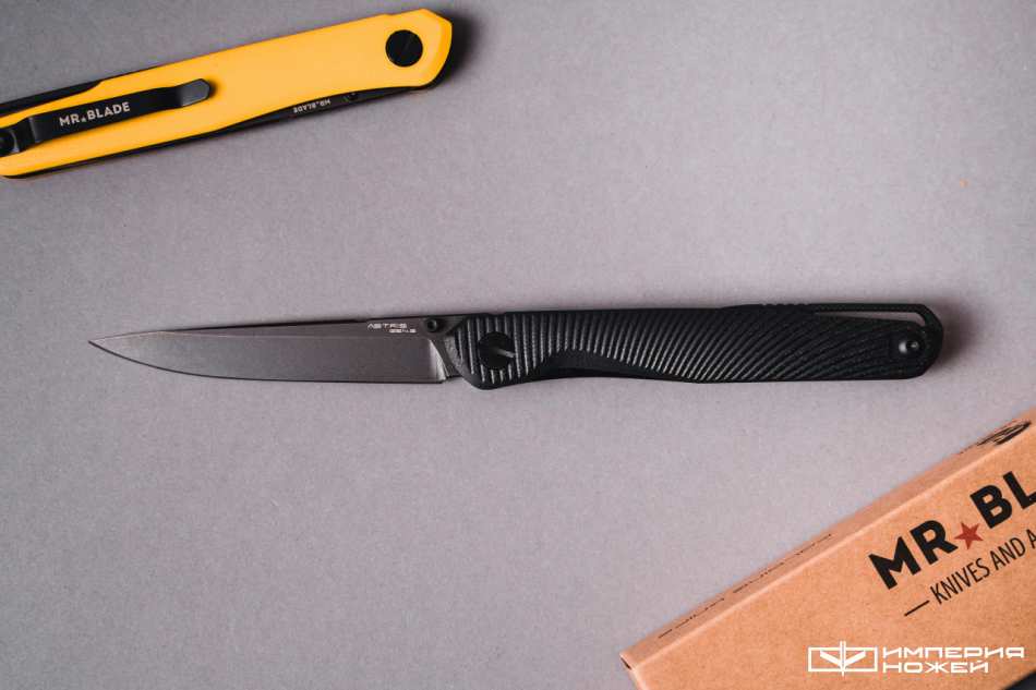 Нож складной Mr.Blade Astris Gen.2 (Black Stonewash, G10 Black) – Mr.Blade