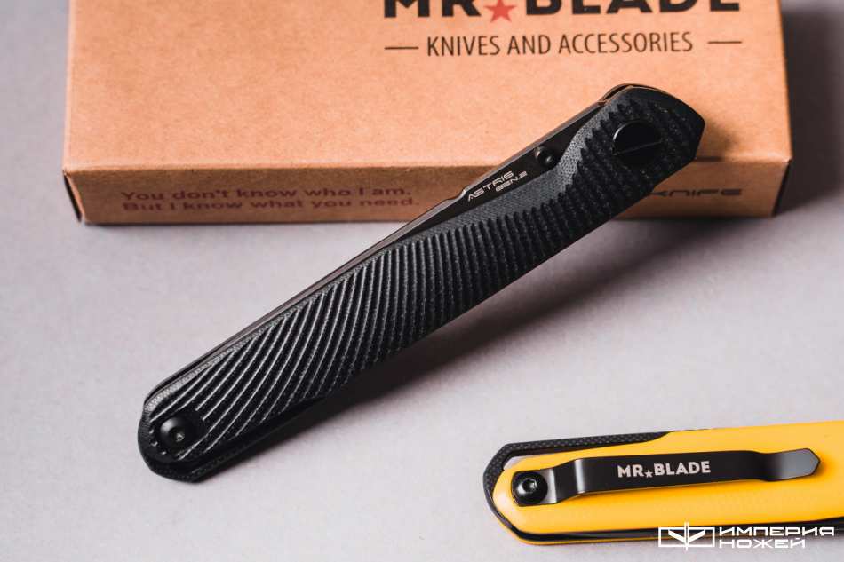 Нож складной Mr.Blade Astris Gen.2 (Black Stonewash, G10 Black) – Mr.Blade фото 3
