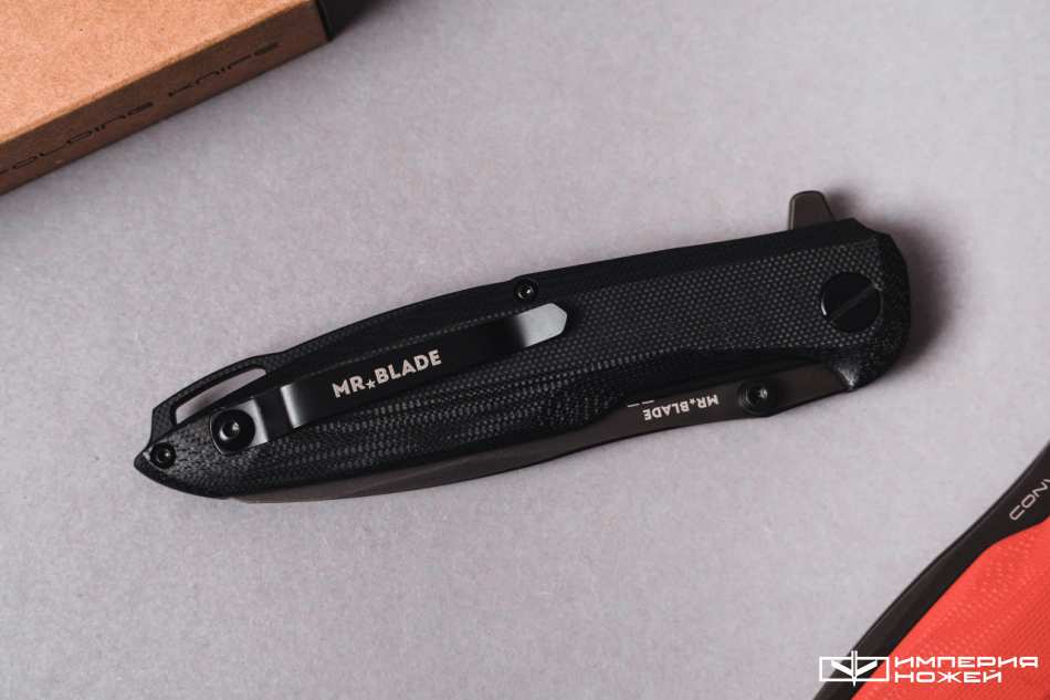 Нож складной Convair Gen.2 (Black Stonewash, G10 Black) – Mr.Blade фото 3