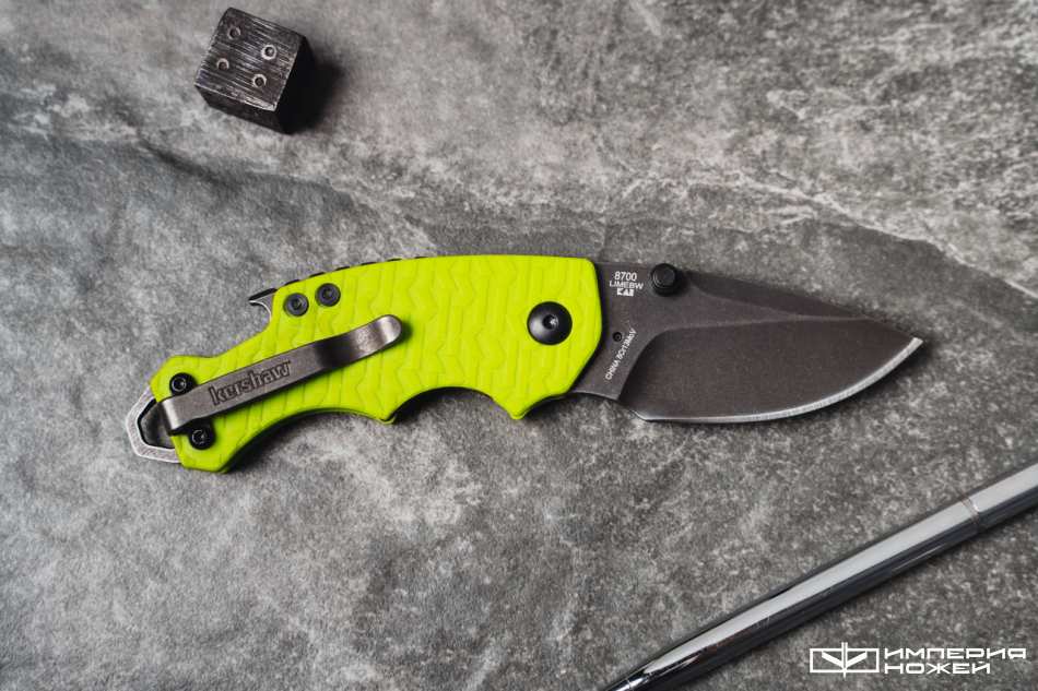 Складной нож Shuffle Lime – Kershaw фото 2