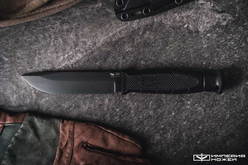 Тактический нож с фиксированным клинком Финский 65Г – Saro
