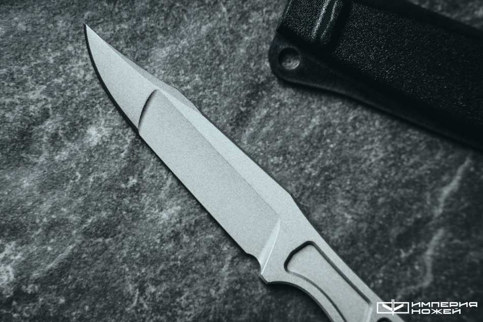 Нож скрытого ношения с фиксированным клинком Thorn Razvedos Edition (Aus-8, Stonewash, Black) – N.C.Custom фото 2
