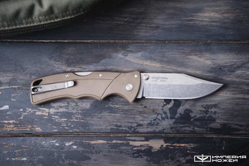 Складной нож Verdict Clip Point Tan – Cold Steel фото 2