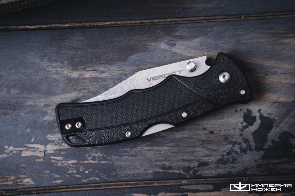 Складной нож Verdict Clip Point Black – Cold Steel фото 3