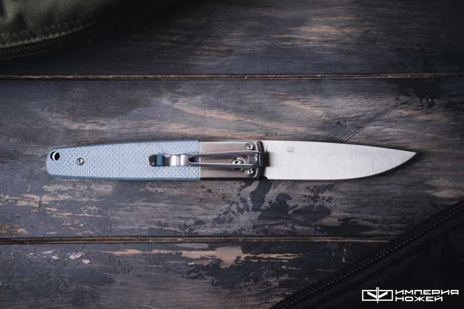 Складной автоматический нож G7211 серый – Ganzo фото 2