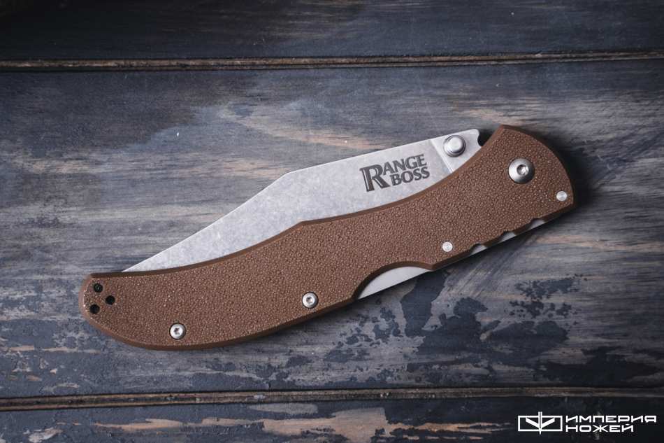 Складной нож Range Boss Flat Dark Earth – Cold Steel фото 3