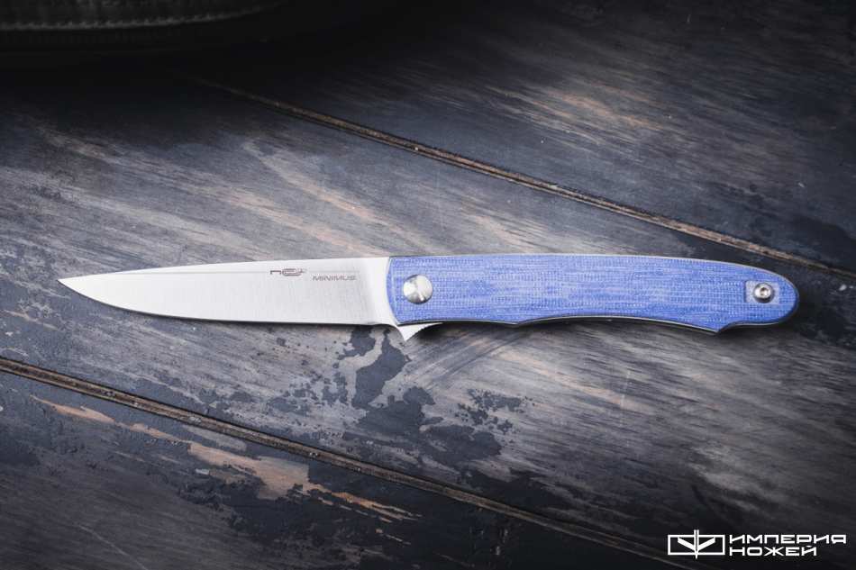 Складной нож Minimus Джинсовая Микарта – N.C.Custom