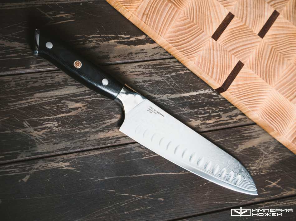 Кухонный нож Santoku (Сантоку) TX-D6 – TUOTOWN фото 2