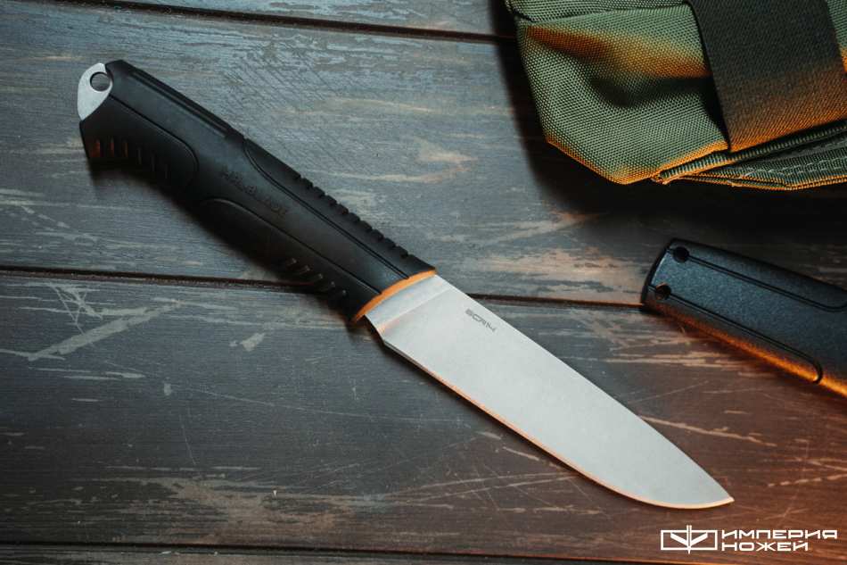 Нож с фиксированным клинком Owl-B Black – Mr.Blade фото 2
