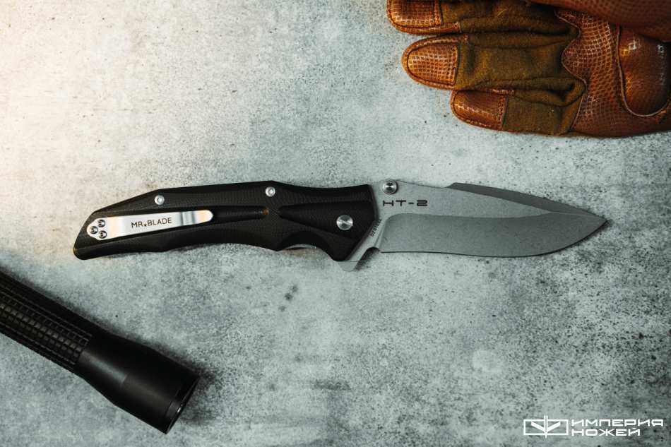 Складной нож HT-2 Stonewash – Mr.Blade фото 2