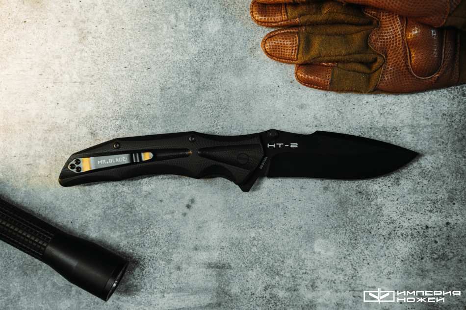 Складной нож HT-2 Blackwash – Mr.Blade фото 2