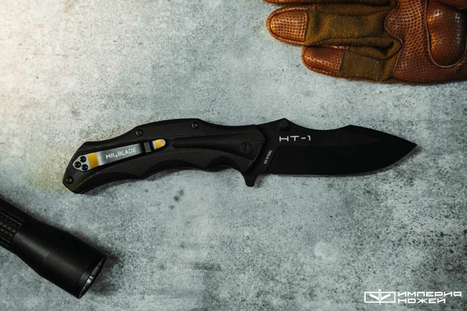 Складной нож HT-1 Blackwash – Mr.Blade фото 2