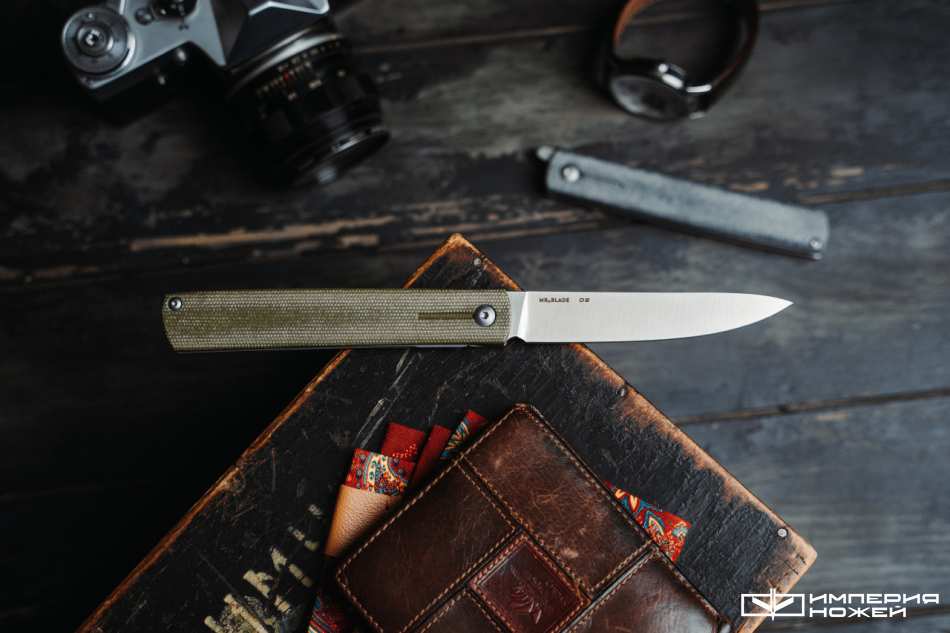 Складной нож Esquire Зеленая Микарта – Mr.Blade фото 2
