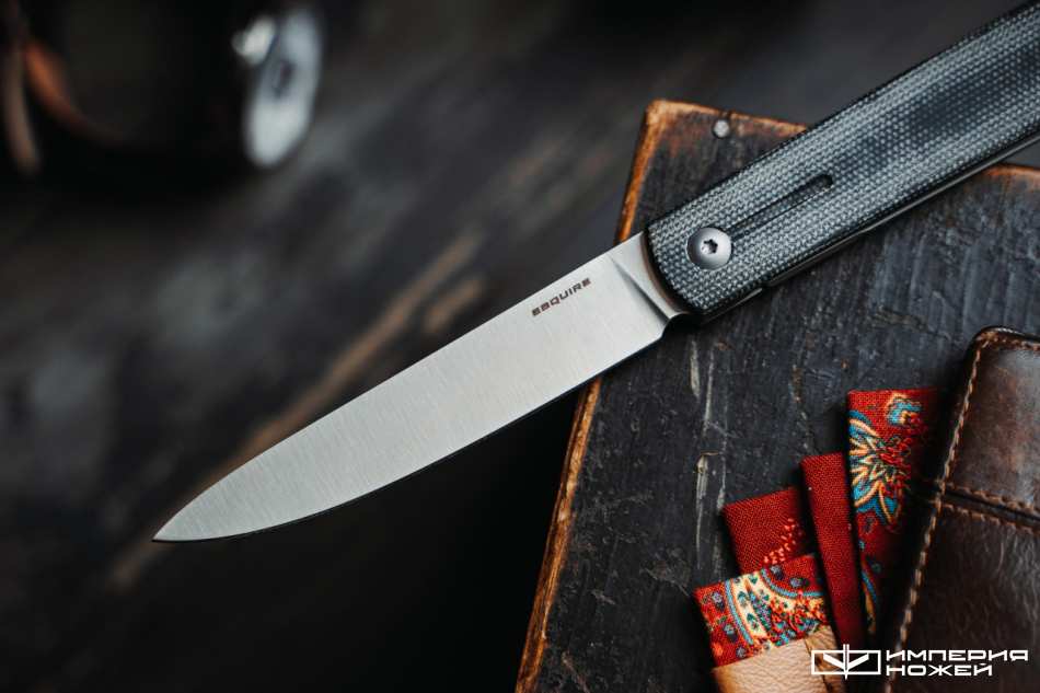 Складной нож Esquire Джинсовая Микарта – Mr.Blade фото 3