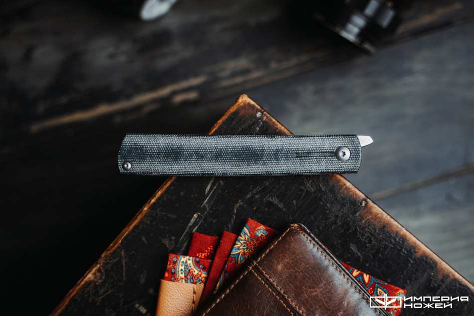 Складной нож Esquire Джинсовая Микарта – Mr.Blade фото 6