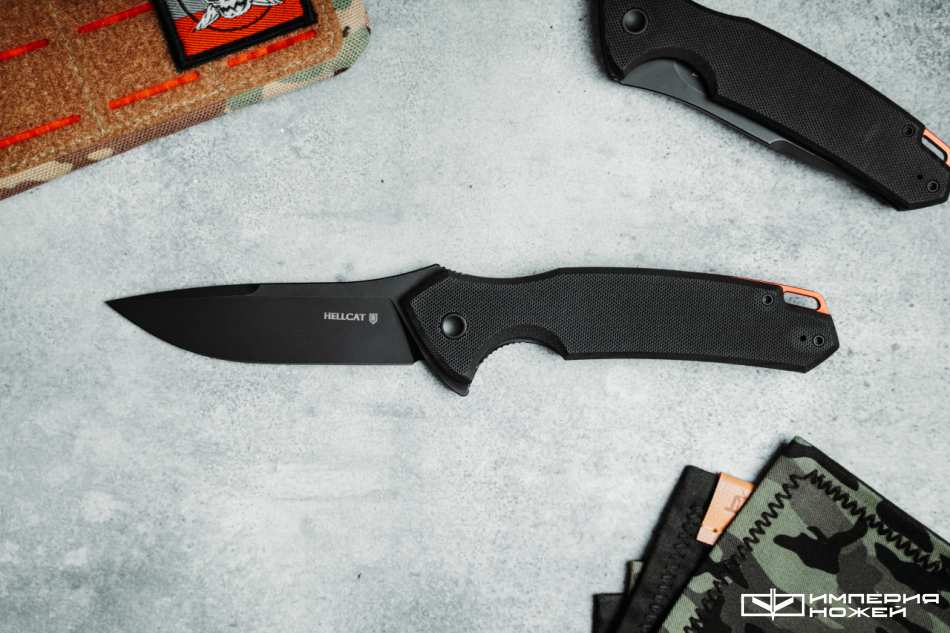 Складной нож HellCat Red/Black (Красный/Черный) – Mr.Blade