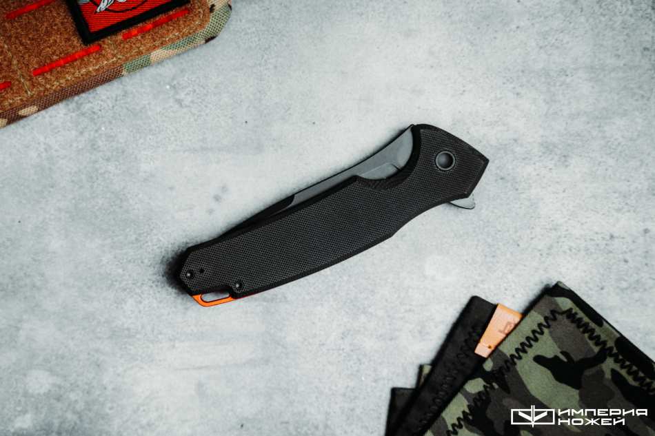 Складной нож HellCat Red/Black (Красный/Черный) – Mr.Blade фото 5