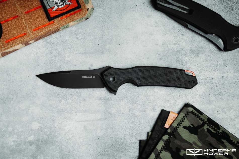 Складной нож HellCat Mini Red/Black (Красный/Черный) – Mr.Blade