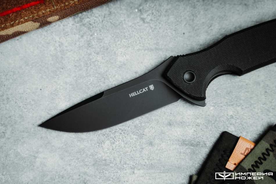 Складной нож HellCat Mini Red/Black (Красный/Черный) – Mr.Blade фото 3