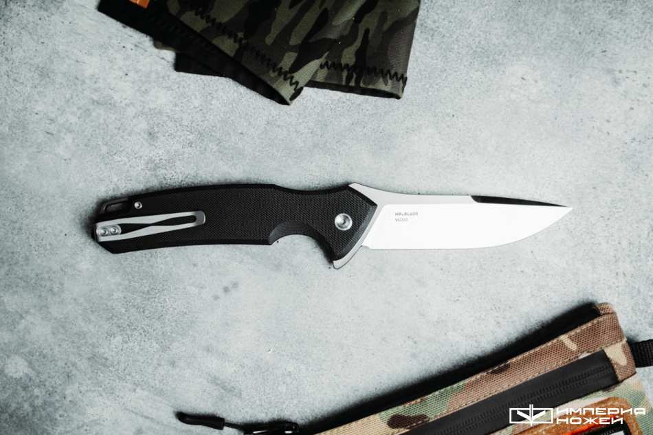  Складной нож HellCat Satin/Black (Сатин/Черный)  – Mr.Blade фото 2