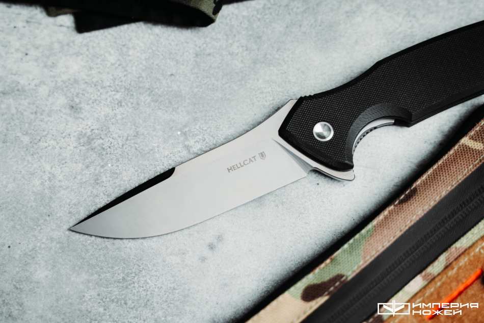  Складной нож HellCat Satin/Black (Сатин/Черный)  – Mr.Blade фото 3