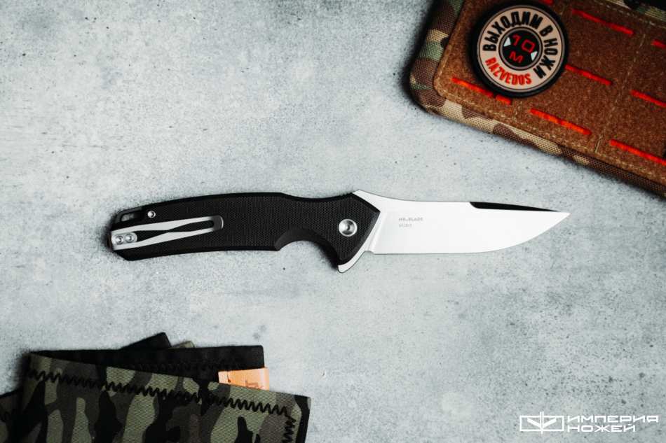  Складной нож HellCat Mini Satin/Black (Сатин/Черный)  – Mr.Blade фото 2