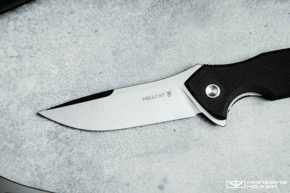 Складной нож HellCat Mini Satin/Black (Сатин/Черный)  – Mr.Blade фото 3