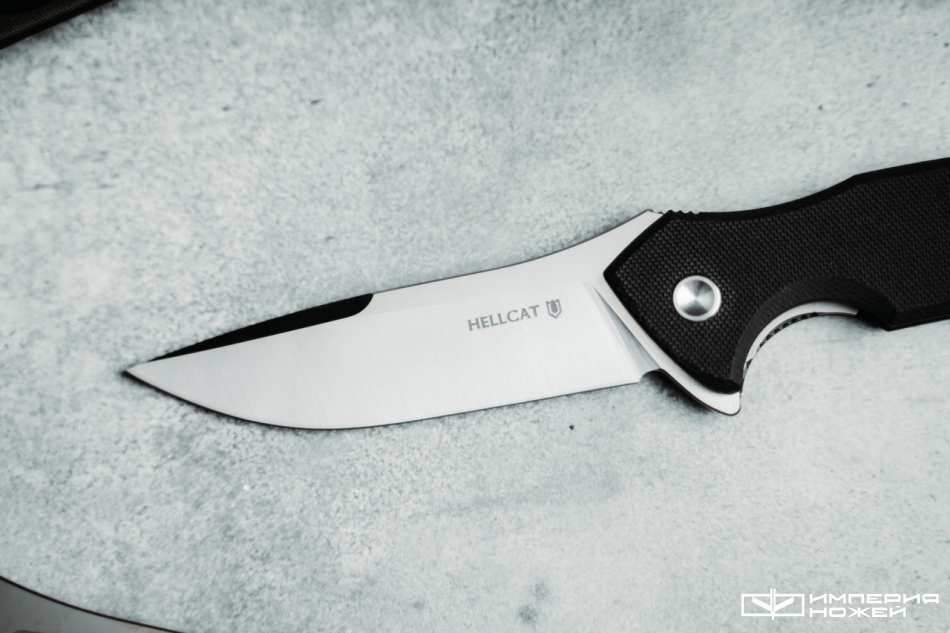 Складной нож HellCat Mini Satin/Black (Сатин/Черный)  – Mr.Blade фото 3